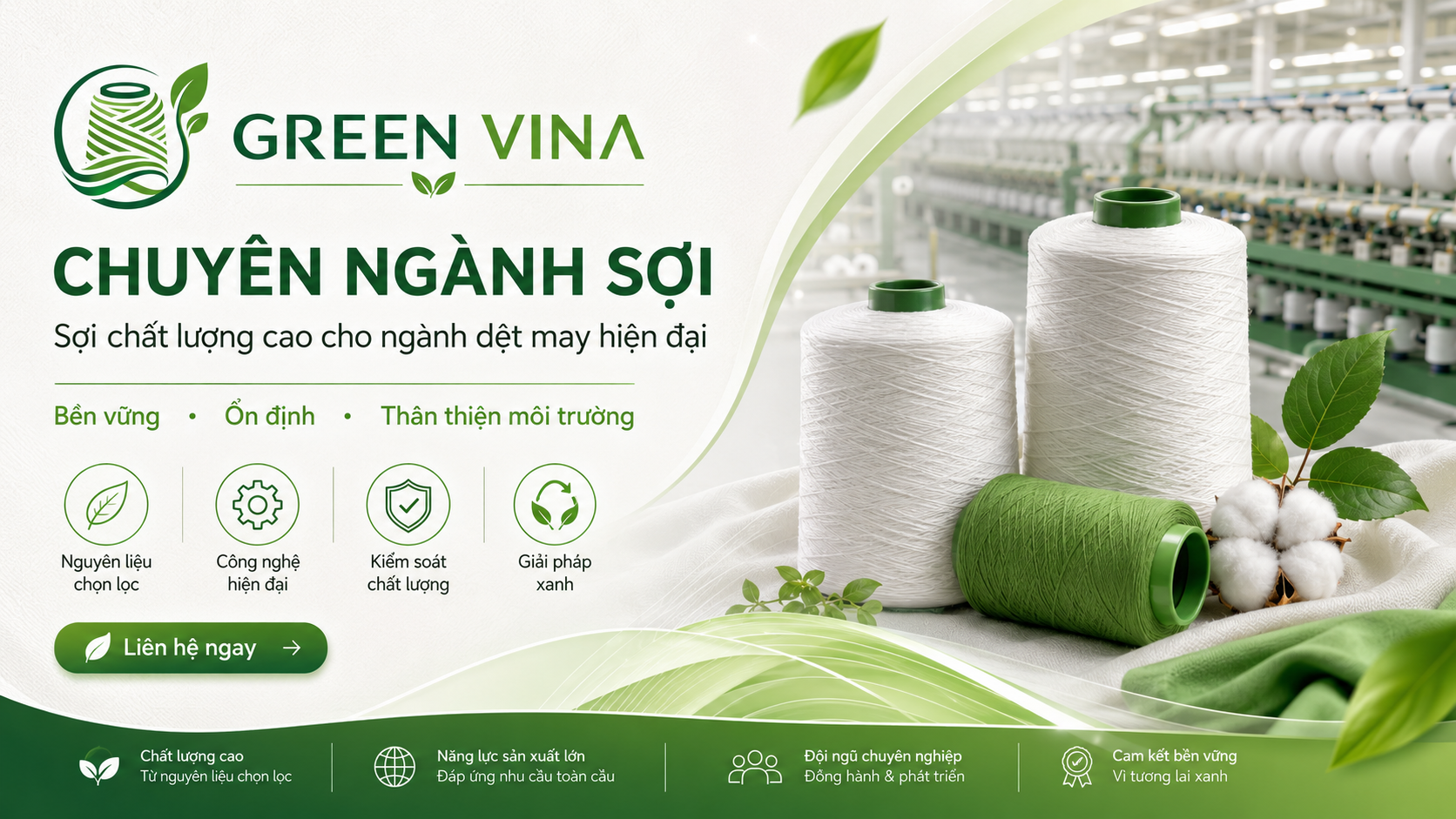 Green Vina Webbing